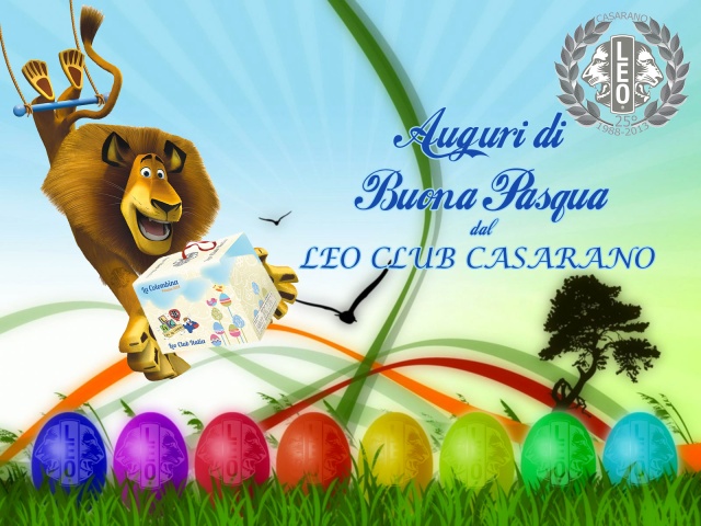 Auguri di Buona Pasqua dal LEO CLUB CASARANO